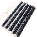 95/100Clusters Natural Eyelashes Thick 30D/40D/60D/80D Individual Eyelash Extension Lashes Bunches Professional Faux Eye Lashes. 