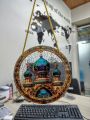 Premium Mosque & Crescent Moon Acrylic Suncatcher – Elegant Islamic Wall Art for Home Decor. 