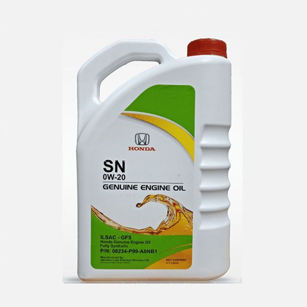 Honda SP 0W-20 Genuine Engine Oil Fully Synthetic (3.7L)