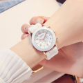 Reloj Mujer Fashion Women Watches White Silicone Jelly Quartz Watch Ladies Dress Wrist Watch Gifts for Girls Relogio Feminino. 