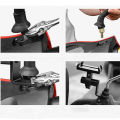 Lengthening Extender Brackets Motorcycle Bicycle Support Phone Holders Handlebar Stand Rearview Mirror Mount Universal Clamps. 