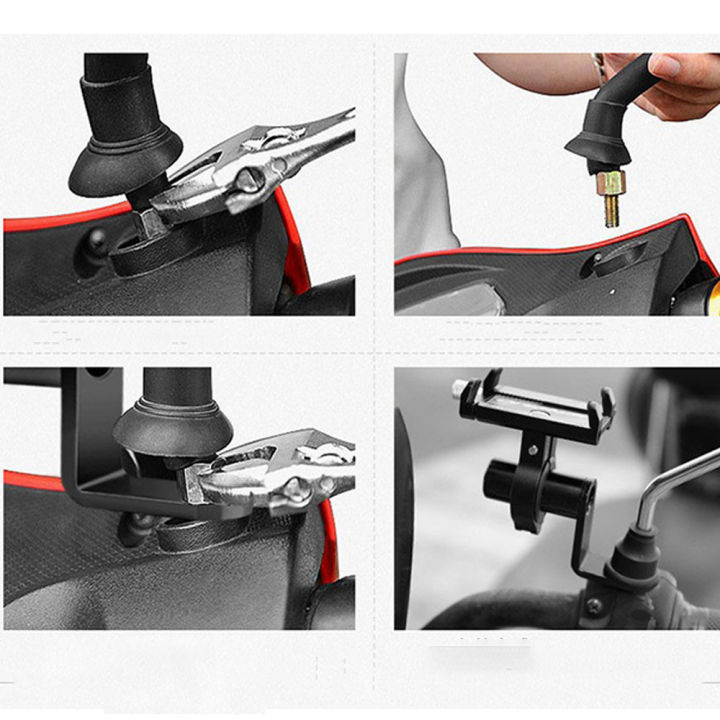 Lengthening%20Extender%20Brackets%20Motorcycle%20Bicycle%20Support%20Phone%20Holders%20Handlebar%20Stand%20Rearview%20Mirror%20Mount%20Universal%20Clamps%20-%20Image%206