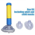 Anti Choking Device Life Saving Suction Emergency Anti Asphyxia CPR Training Mask First Aid Kit Adults & Children Home Rescue. 
