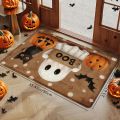 VIKAMA Halloween Pumpkin Ghost Carpet Kitchen Rug Bathroom Carpet For Live Room Sofa Carpet Doormat rmat Bedside Rugs Home Decor. 