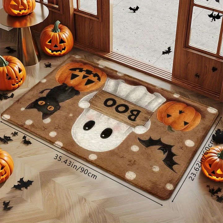 VIKAMA%20Halloween%20Pumpkin%20Ghost%20Carpet%20Kitchen%20Rug%20Bathroom%20Carpet%20For%20Live%20Room%20Sofa%20Carpet%20Doormat%20rmat%20Bedside%20Rugs%20Home%20Decor%20-%20Image%206