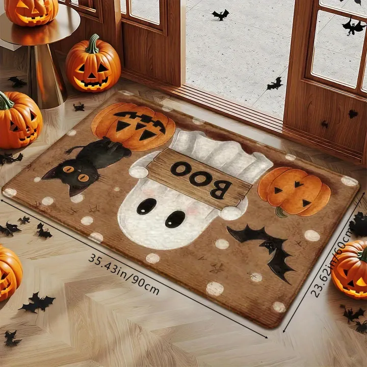 VIKAMA%20Halloween%20Pumpkin%20Ghost%20Carpet%20Kitchen%20Rug%20Bathroom%20Carpet%20For%20Live%20Room%20Sofa%20Carpet%20Doormat%20rmat%20Bedside%20Rugs%20Home%20Decor%20-%20Image%206