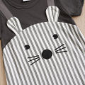 Baby Short Sleeve Summer 0-18 month Newborn Cartoon Clothing Boy Newborn Mouse Print Toddler Jumpsuit Comfortable Girl Cute 2024. 