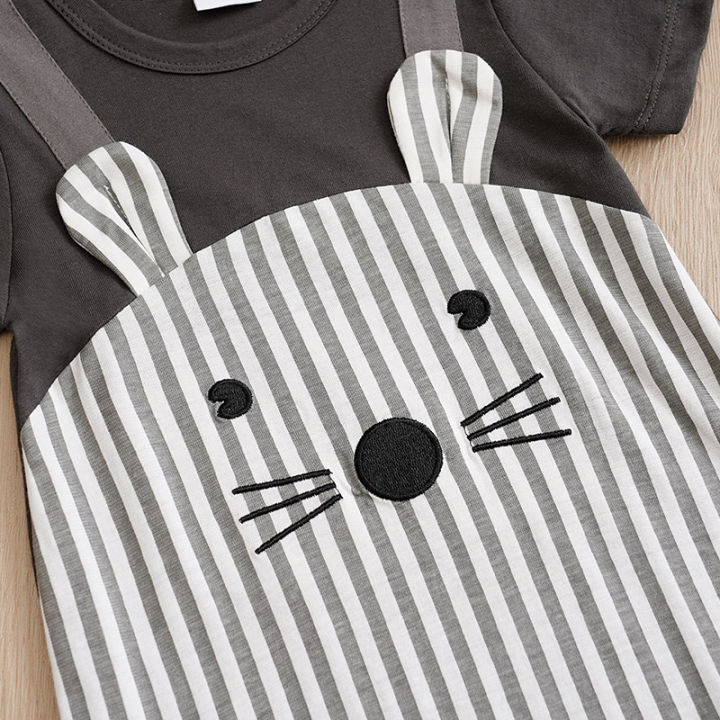 Baby%20Short%20Sleeve%20Summer%200-18%20month%20Newborn%20Cartoon%20Clothing%20Boy%20Newborn%20Mouse%20Print%20Toddler%20Jumpsuit%20Comfortable%20Girl%20Cute%202024%20-%20Image%203