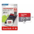 64GB Ultra San Disk Class 10 A1 memory card SDXC Micro SD Card U1 Authentic TF Card For Smart Phone. 