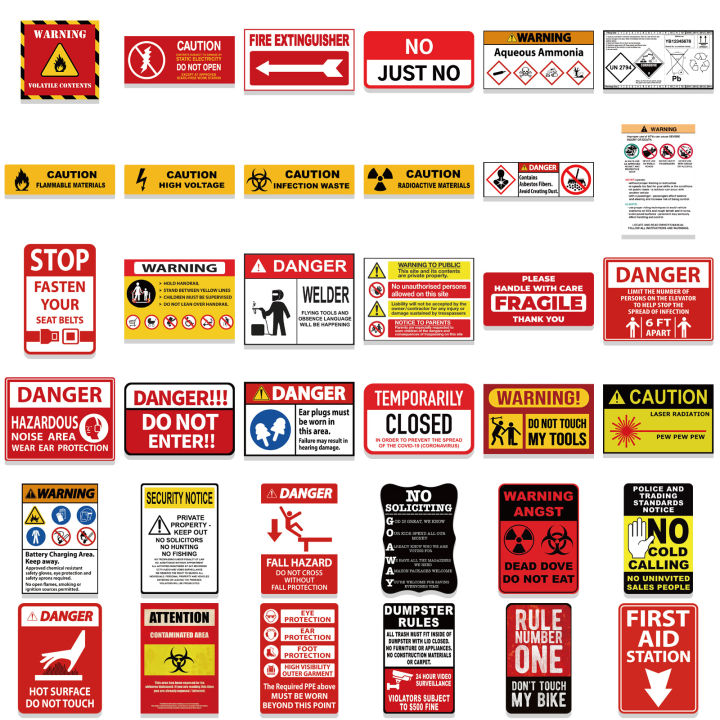 Warning%20Signs%20Stickers%20%5B75Pcs%5D%20Mini%20Bans%20Cautions%20Directions%20Stickers%20for%20Boys/Teens/Adults,Vinyl%20Stickers%20For%20Helmet%20-%20Image%206