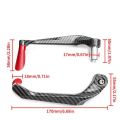 For KYMCO AK550 XCITING 250 300 350 400 400S 500 DownTown 125 300i  Motorcycle brake clutch lever protector. 
