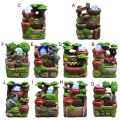 Wealth Feng Shui Office Tabletop Ornaments Flowing Water Waterfall Fountain With Color Changing LED Lights Home Decor. 