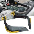 Windproof Universal 7/8" Handlebar Protectors for Motorcycle Scooter Mountain E-Bike Brake Lever Guard with Aluminum Stiffener. 