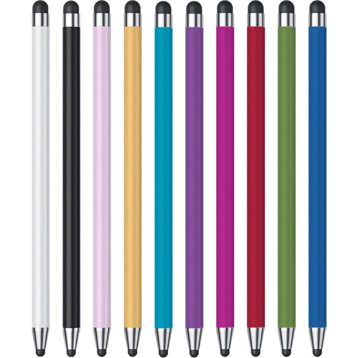 Universal Stylus Pen for Touch Screen Dual Rubber Tips Capacitive Stylus Mobile Phone Tablet Pen Sensitivity Precision Pen