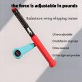 Simulated Badminton Racket Swing Whipping Power Trainer Adjustable Weight from N25N28N33N38N45N52 Practice Auxiliary Equipment. 