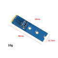 M2 NVMe SSD Enclosure 10Gbps PCIe SSD Case Portable Box USB C USB 3.1 Tool Free Ex. 
