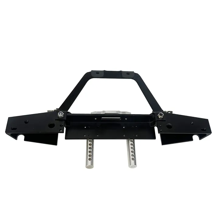 Metal%20Front%20Bumper%20with%20Tow%20Trailer%20for%201/10%20RC%20Crawler%20Car%20Traxxas%20TRX4%20Axial%20SCX10%2090046%2090047%20SCX10%20II%20Upgrade%20Parts%20-%20Image%205
