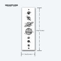 Planets temporary tattoo sticker, waterproof magic tattoo, lasts to 15 days fake tattoo, semi permanent tattoo. 