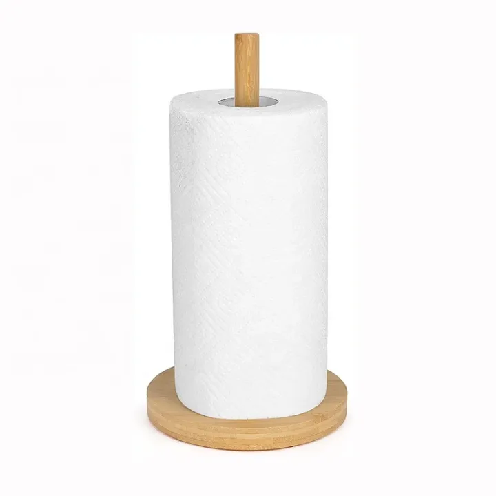 Wood%20Paper%20Towel%20Holder,Simply%20Standing%20Counter%20Top%20Wooden%20Paper%20Roll%20Holder%20for%20Cabinet%20Table%20(Round%20Bottom)%20-%20Image%202