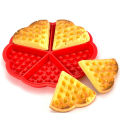 Silicone Waffle Molds Microwave Baking Cookie Heart Muffin Mould Mold Non-Stick Cake Mould Makers Roaster Cake Decorating Tools. 