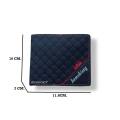 Bomshisky men's big wallet # LB-010A (oblique). 