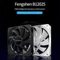 TEUCER B12025 12cm PC Case CPU Cooler 1800RPM 4PIN PWM High performance Mute Ventilador Desktop Chassis Cooling Fan. 