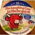 The laughing Cow - La Vache Qui Rit Cheese Triangles – Original Product of FRANCE – 16 Portions. 