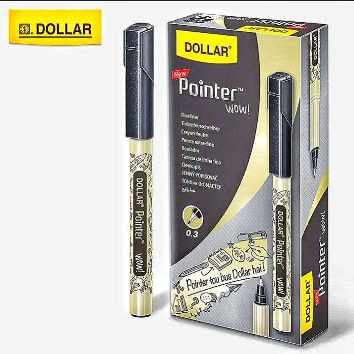 Dollar%20Pointer%20WOW%2010's%20Regular%20Box%20/%20Dollar%20Pointer%20Set%20/%20Dollar%20Pointer%20Wow%200.3mm%2010%20pen%20pack%20dollar%20pointer%20pen%20-%20Fineliner%20pen%20-%20Image%202