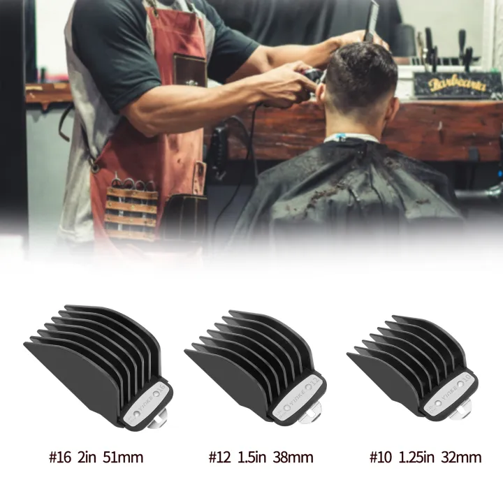 Metal%20Clip%20Clipper%20Guards%20for%20Wahl%20Trimmers%20-%201.25"/1.5"/2"%20(32/38/51mm)%20PC+Steel%20Comb%20Attachments,Universal%20Fit%20with%20Guide%20Comb%20-%20Image%205