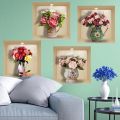 3D Visual Lighting Wall Stickers – Self-Adhesive, Removable Home Decor Decals. 