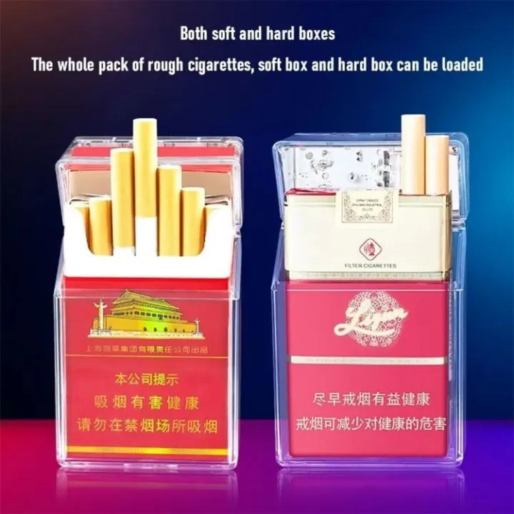 Transparent%20Cigarette%20Case%20With%20Rechargeable%20Electric%20Lighter%20-%20Image%203