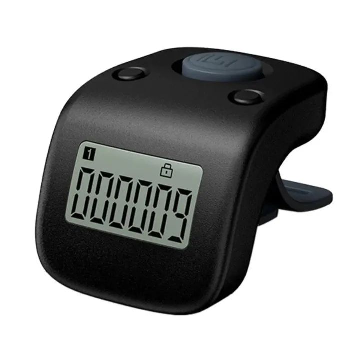 Rechargeable LED Backlight Finger Counter Tasbeeh - Digital Tasbih ...