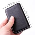 Business Card Package Creative Business Card Box Card Box Full Wrapping PU Business Card Box Magnetic Card Holder.
