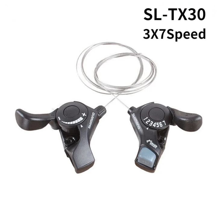 SHIMANO%20Tourney%20SL%20TX30%20Bicycle%20Shift%20Lever%206/7s%2018/21%20Speed%20tx30%20shifters%20Inner%20gear%20cable%20included%20%20shifter%203%20speed%20-%20Image%203