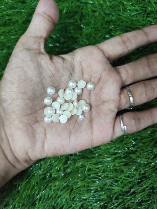 30pcs%208mm%20Pearl%20Beads%20for%20Bangle%20Making%20-%20Jewelry%20Crafting%20Accessories%20-%20Image%202