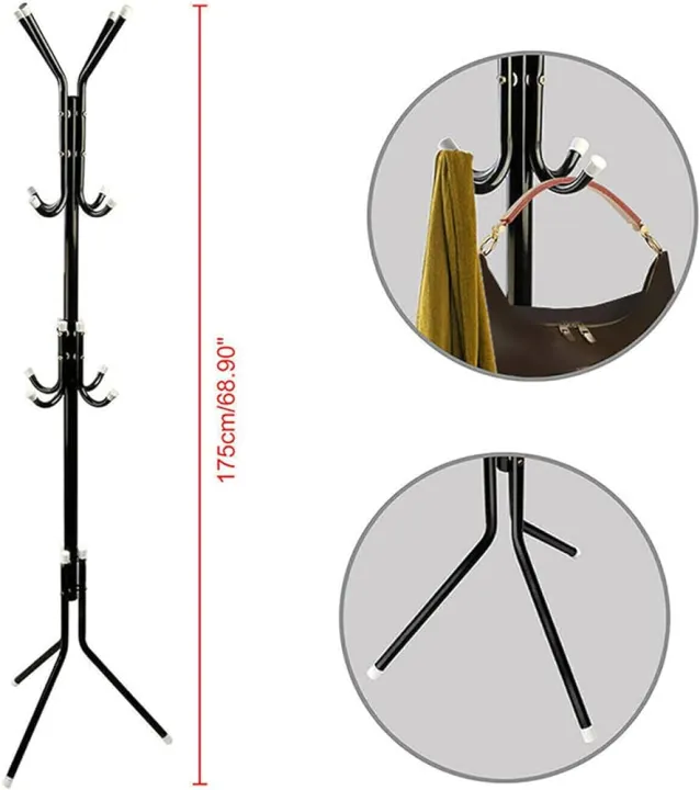 Tree%20Coat%20Clothes%20Hanger%20Stand%20with%2012%20hooks%20Single%20Pole%20Design%20(Requires%20Self%20Assembly)%20-%20Clothes%20Hangers%20%7C%20-%20Image%203