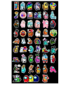 Among US sticker waterproof sticker different pattern, 50 PCs. 