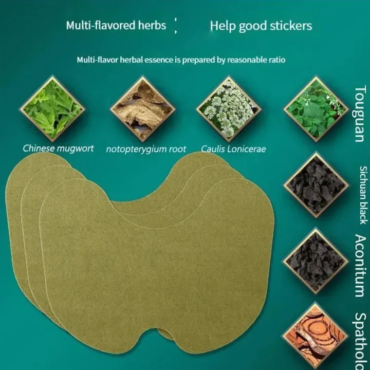 10/60Pcs%20Knee%20Patch%20Arthritis%20Joint%20Pain%20Relief%20Wormwood%20Extract%20Herbal%20Medical%20Sticker%20Body%20Neck%20Back%20Pain%20Patches%20Health%20Care%20-%20Image%203