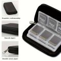 Memory Card Storage Bag Carrying Case Holder Wallet 22 Slots for CF/SD/Micro SD/SDHC/MS/DS Game Accessories Memory Card Box. 