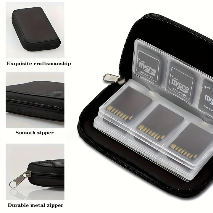 Memory%20Card%20Storage%20Bag%20Carrying%20Case%20Holder%20Wallet%2022%20Slots%20for%20CF/SD/Micro%20SD/SDHC/MS/DS%20Game%20Accessories%20Memory%20Card%20Box%20-%20Image%205