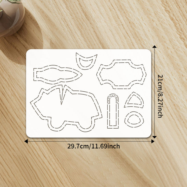 YOMDID%201pc%20Adorable%20Pig%20Sewing%20Quilting%20Soft%20Template%20DIY%20Pig%20Pattern%20PET%20Quilting%20Template,%20Pattern%20Transfer%20Tool%20-%20Image%206