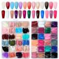 576 pcs nails with box ,reusable nails,24 different colours,beautiful fake nails. 