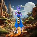 23cm Dragon Ball Anime Action Figure God of Destruction Beerus Figurine Pvc Model Statue Collection Decoration Toys  Doll. 