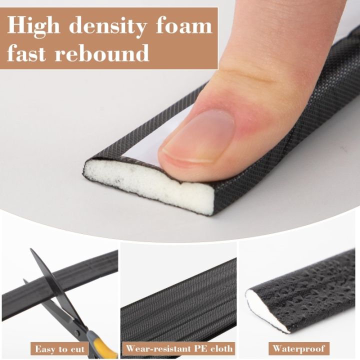 New%203M/6M%20Acoustic%20Insulation%20Foam%20Wedge%20Door%20Weather%20Stripping,%20Windows%20Seal%20Strip,%20Door%20Frame%20Gap%20Filler%20for%204.5-9mm%20Gaps%20Seal%20-%20Image%206