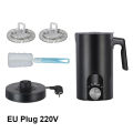 Electric Milk Frother Milk Foam Machine Automatic Milk Foamer for Coffee Cappuccino Latte Milk 5 in 1 Hot and Cold Milk Frother.