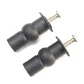 2pcs Expansion Screw Toilet Seat Top Fix Seat Hinge Hole Fixings Well Nut Screw  Back To Wall Toilet Cover Accessories. 