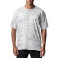 Camouflage Running T-shirts Mens Oversized Half Sleeve Dropped Shoulder Loose Fitness T Shirt Summer Gym Bodybuilding Tops Tees.
