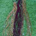 4mm Glass Crystal beads, Maroon beads, jewellery making accessories, jewellery beads. 