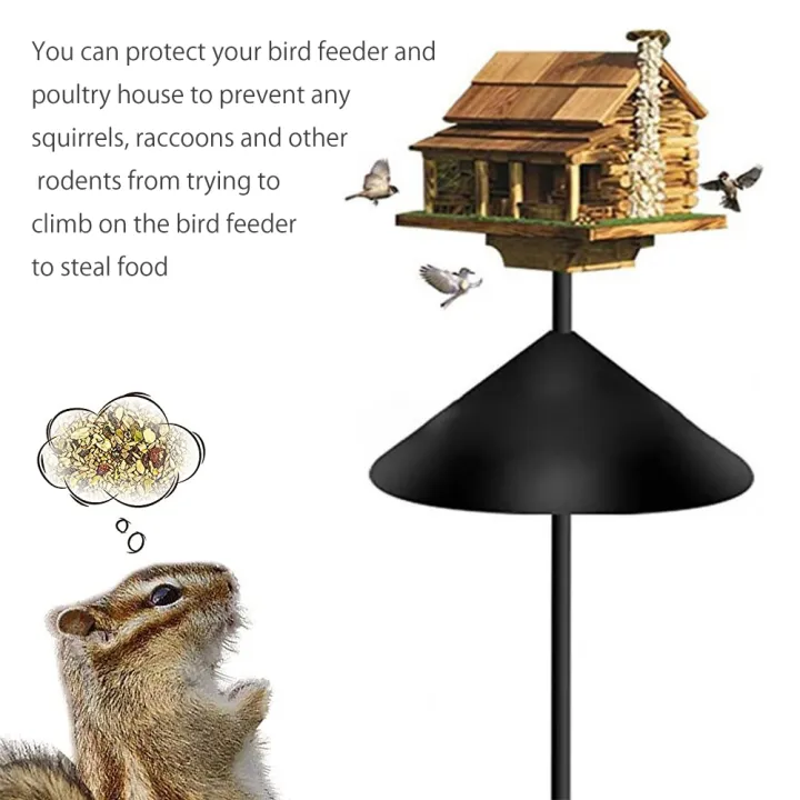 1/2Pcs%20Outdoor%20Squirrel%20Baffle%2012-18%20inch%20Wrap%20Around%20Squirrel%20Proof%20Baffles%20Durable%20Plastic%20Bird%20Feeder%20Baffle%20for%20Bird%20House%20-%20Image%202