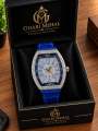 FM MEN’s Watch With Stones And Date Display Premium Quality. 